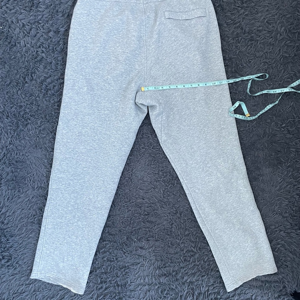 Men Size Large Nike fleece hoodie sweatpants sweatsuit set grey - Picture 5 of 8